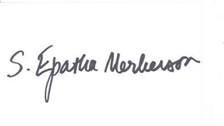S. Epatha Merkerson autograph