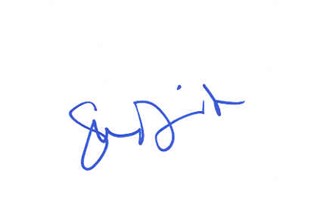 Sara Gilbert autograph