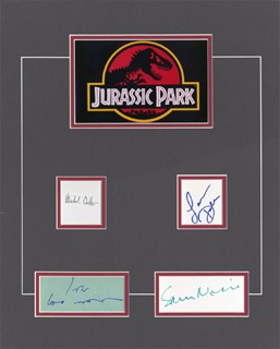 Jurassic Park autograph