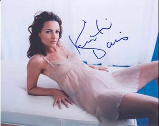 Kristin Davis autograph