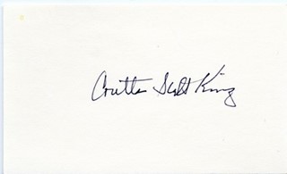 Coretta Scott King autograph