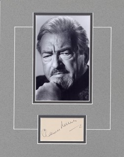 Claude Rains autograph