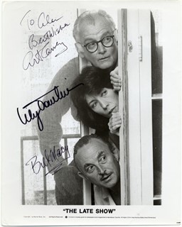 The Late Show autograph