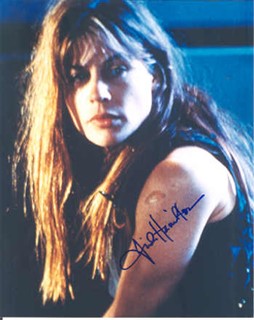 Linda Hamilton autograph