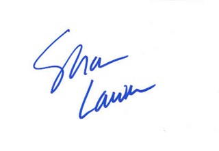 Sharon Lawrence autograph