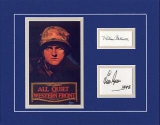 All Quiet on the Western Front autograph