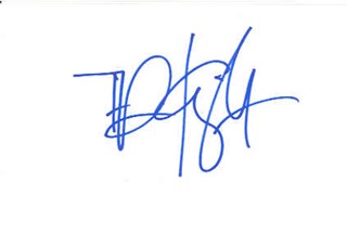 T.R. Knight autograph