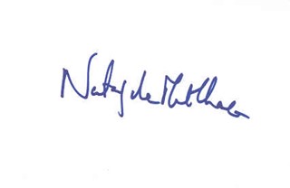 Natascha McElhone autograph