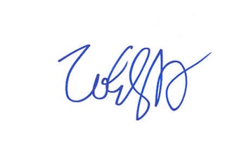 Tom Everett Scott autograph