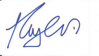 Twyla Tharp autograph