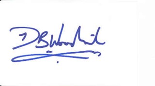 DB Woodside autograph
