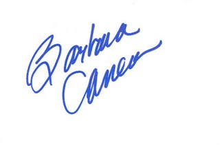 Barbara Carrera autograph