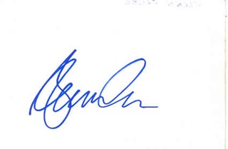 Glenn Close autograph