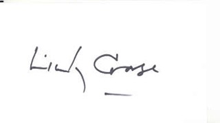 Lindsay Crouse autograph