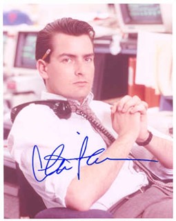 Charlie Sheen autograph
