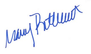 Mary Beth Hurt autograph