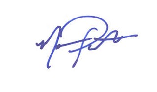 Marne Patterson autograph
