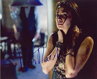 Mia Maestro autograph