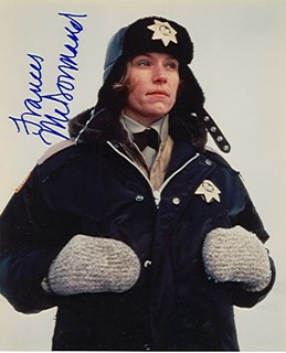 Frances McDormand autograph
