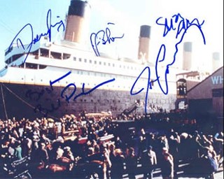 Titanic autograph