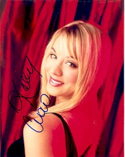 Kaley Cuoco autograph