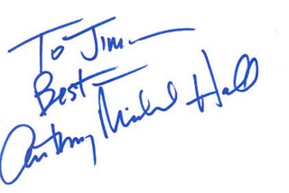 Anthony Michael Hall autograph