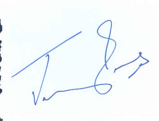 Jeremy Irons autograph
