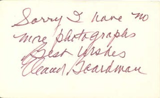 Eleanor Boardman autograph