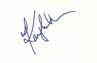 Kari Wuhrer autograph