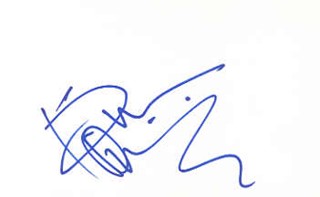 Bruce Dickinson autograph