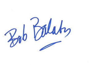 Bob Balaban autograph