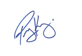 Perry King autograph