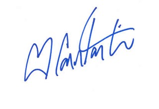 Constantine Maroulis autograph