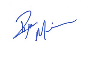 Ryan Merriman autograph