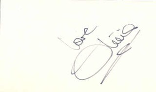 Olivia Newton-John autograph