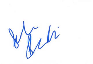 Sarah Shahi autograph
