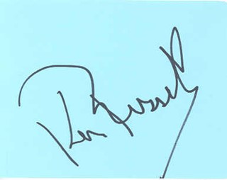 Ken Russell autograph