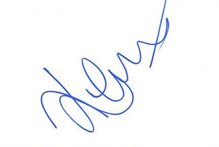 Kaley Cuoco autograph