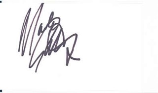 Mark Gatiss autograph
