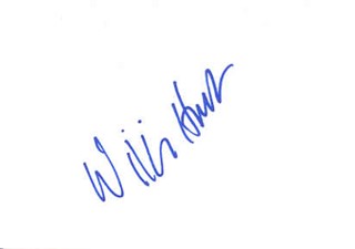 William Hurt autograph