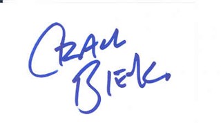 Craig Bierko autograph