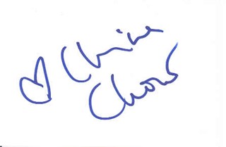 China Chow autograph