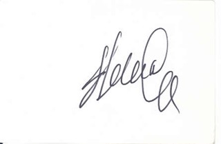 Helena Christensen autograph