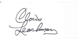 Cloris Leachman autograph