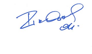 Rick Ocasek autograph