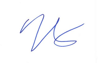 Nikki Sixx autograph