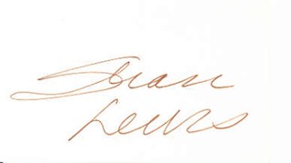 Shari Lewis autograph