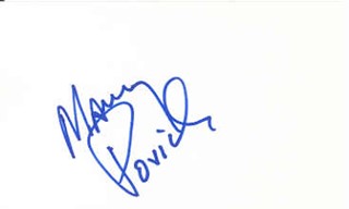 Maury Povich autograph