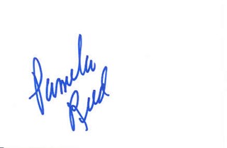 Pamela Reed autograph