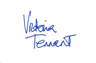 Victoria Tennant autograph